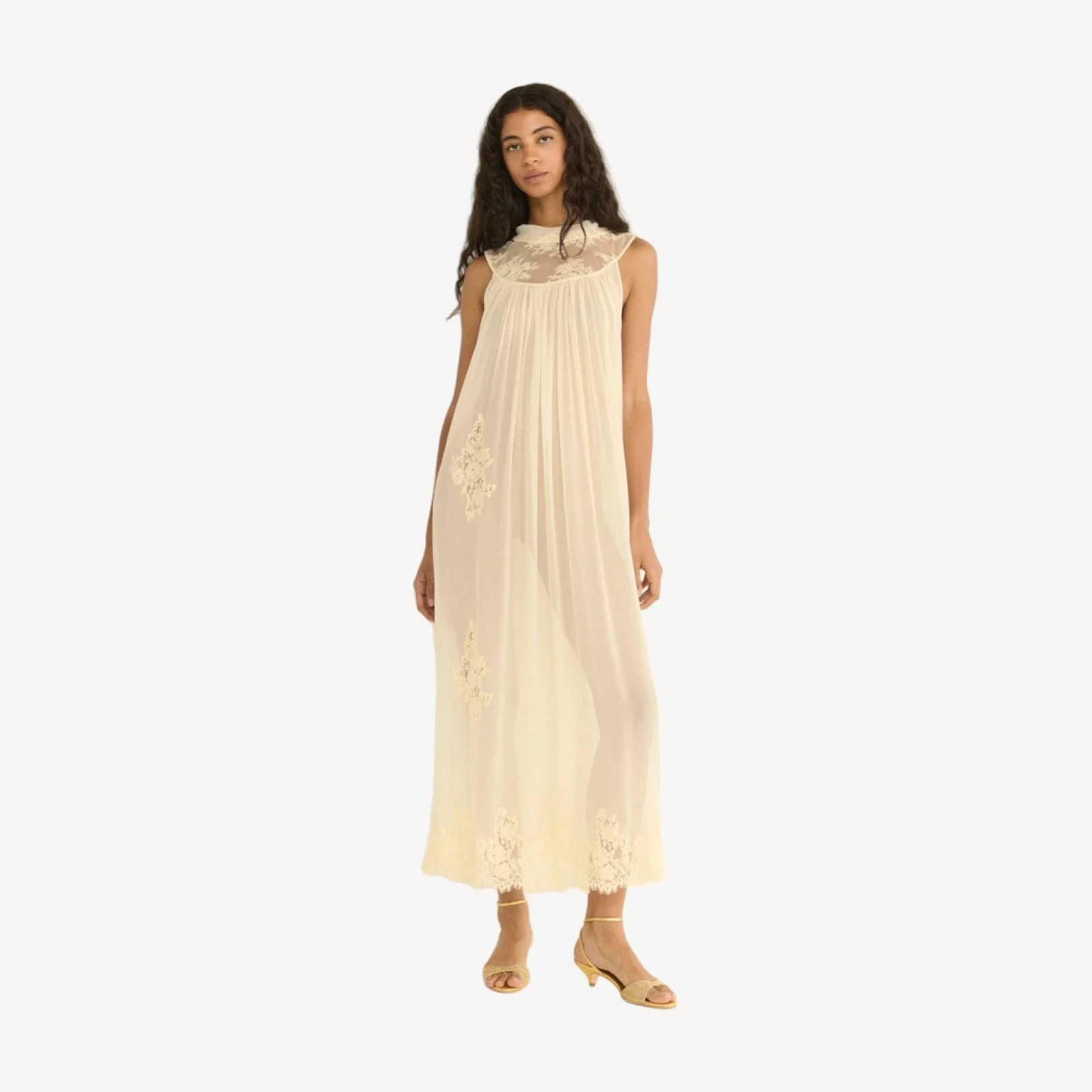 FLORENTE DRESS -- SEA SALT