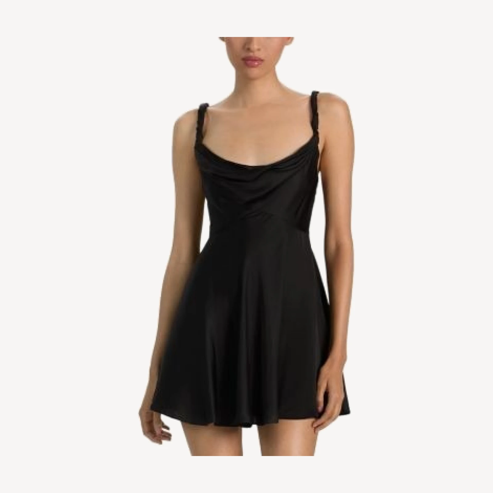 Alice and Olivia Monique Twist Strap Mini Dress