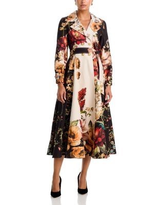 Alice and Olivia Ellie Godet Trench Coat