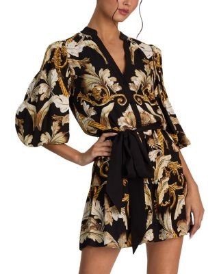 Alice and Olivia Antoinette Mini Shirt Dress