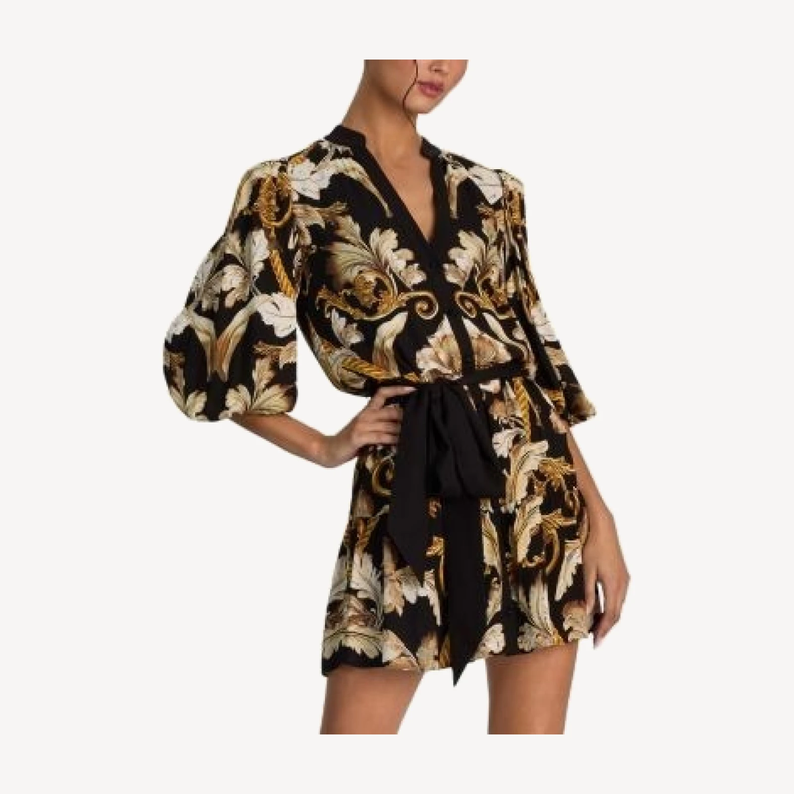 Alice and Olivia Antoinette Mini Shirt Dress