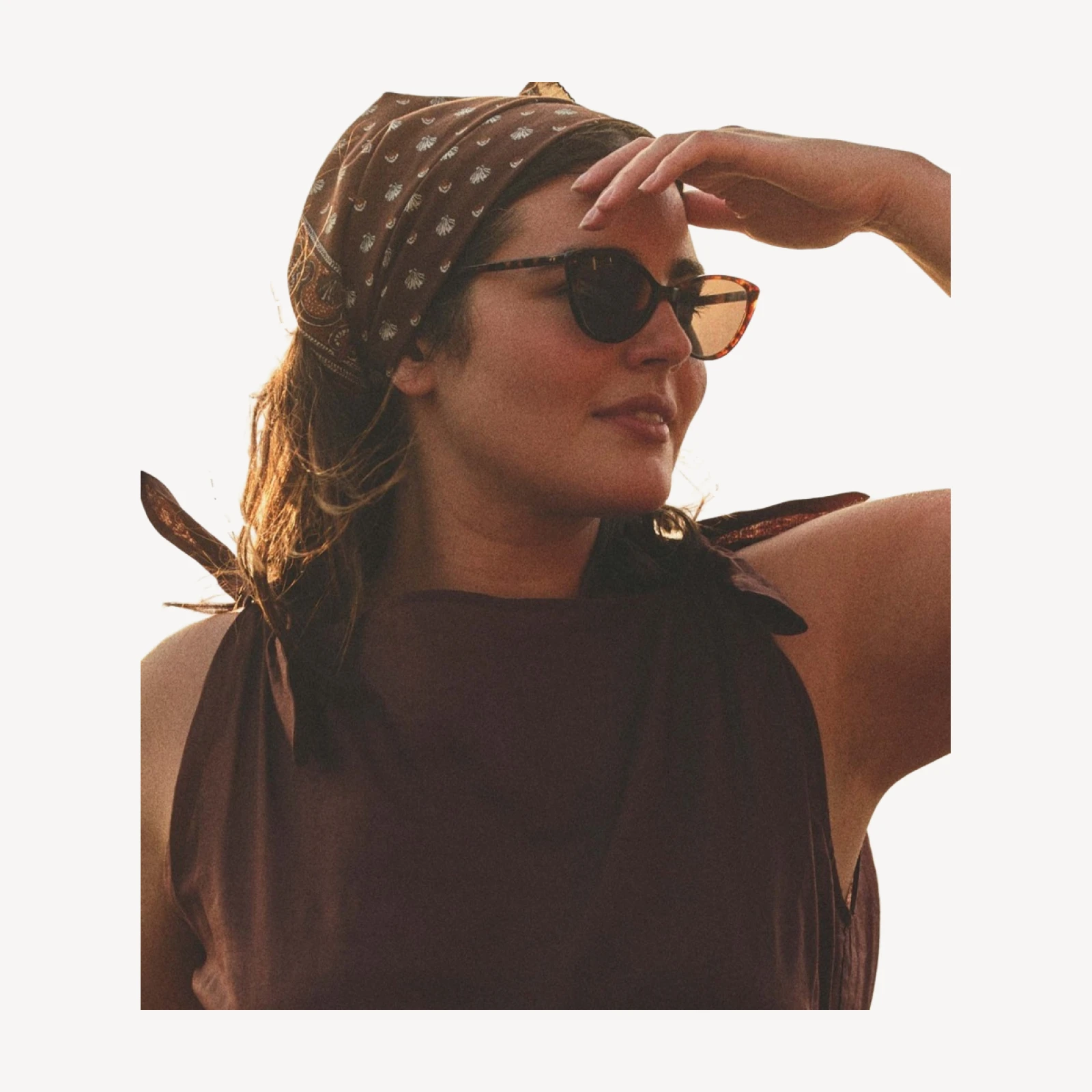 PETIT PENNY BANDANA -- TERRE FOULARD DE LA MER