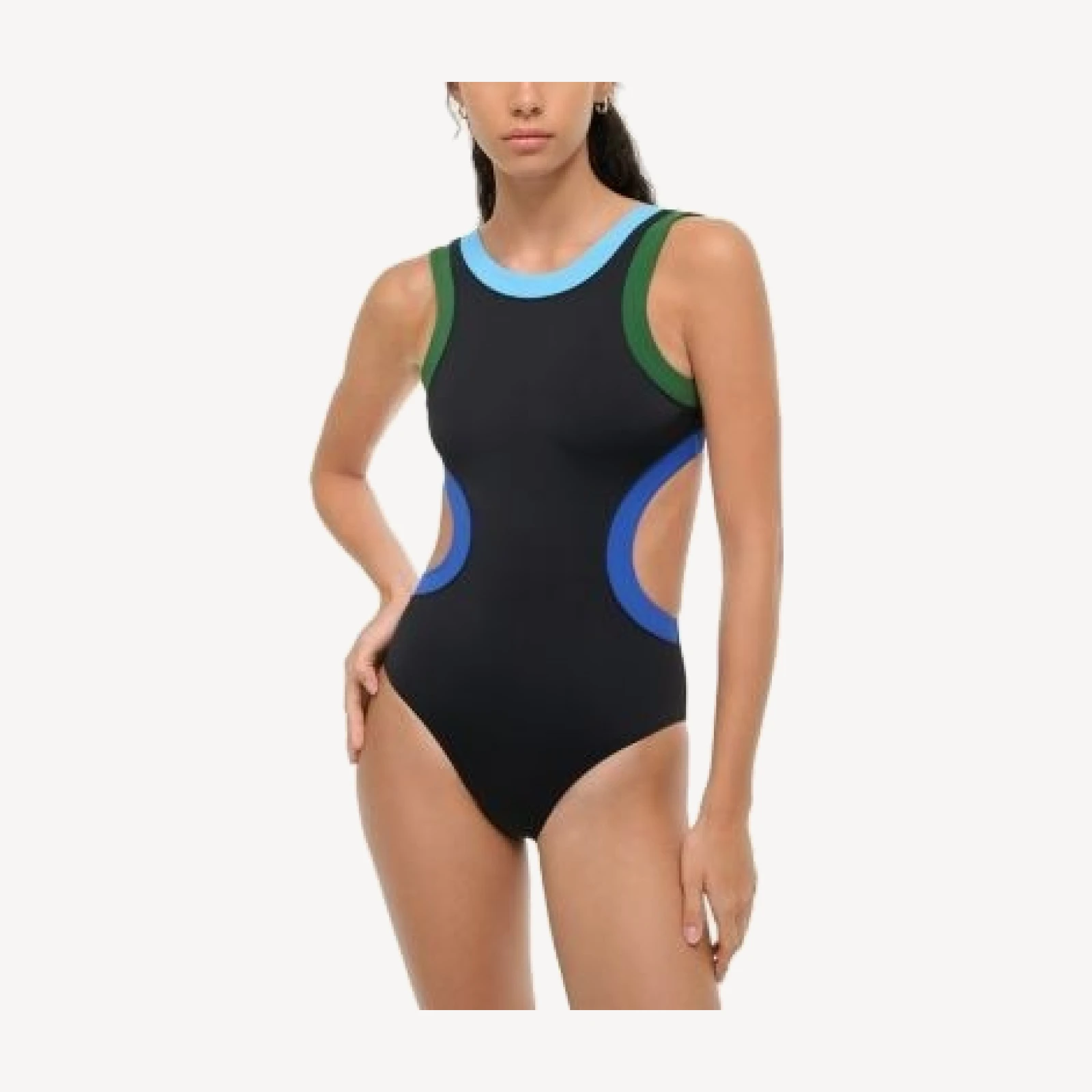 Staud Dolce One Piece Swimsuit