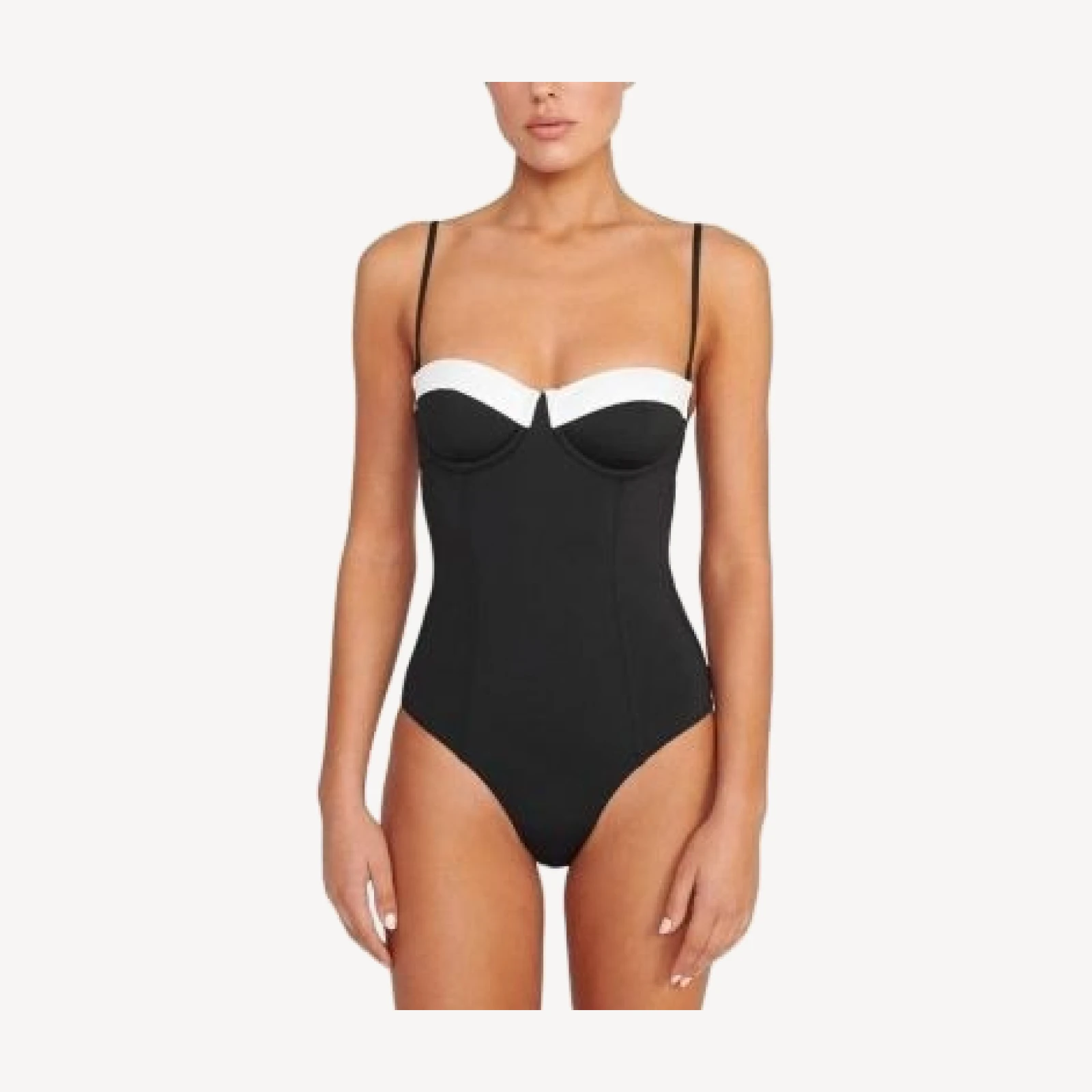 Staud Maeve One Piece Swimsuit