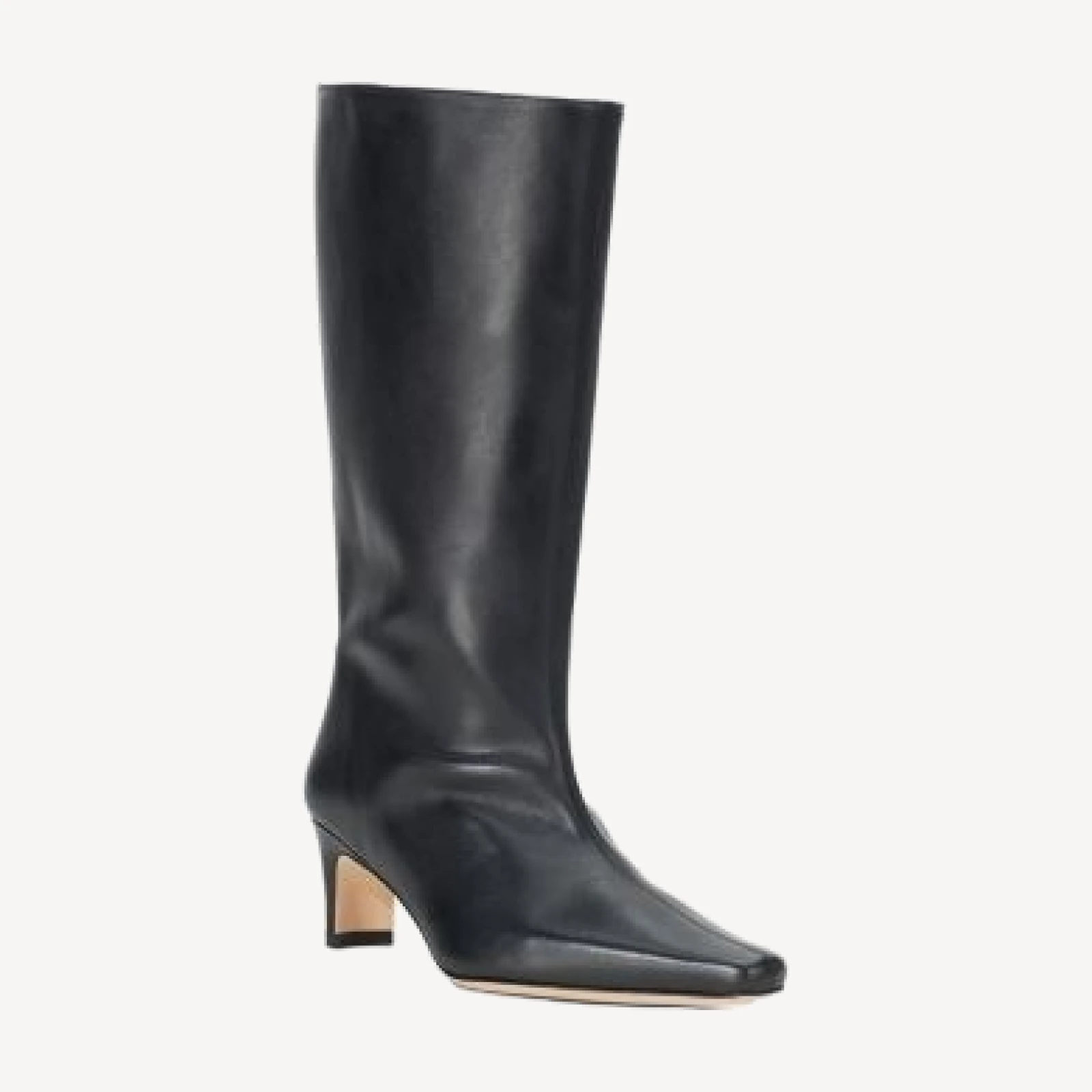 Staud Women's Wally Leather Mid Calf Boots