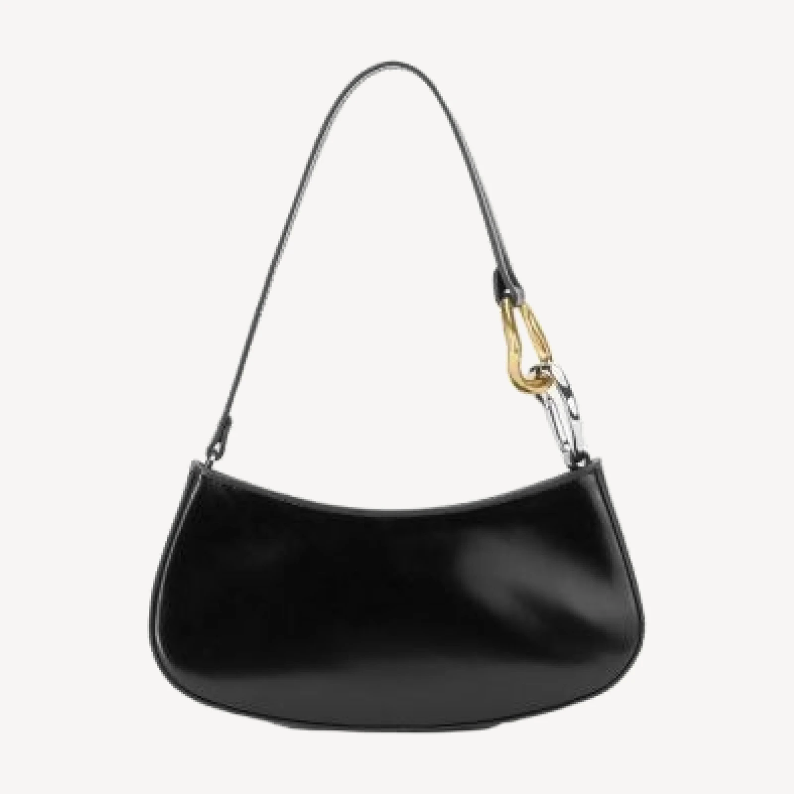 Staud Ollie Leather Shoulder Bag