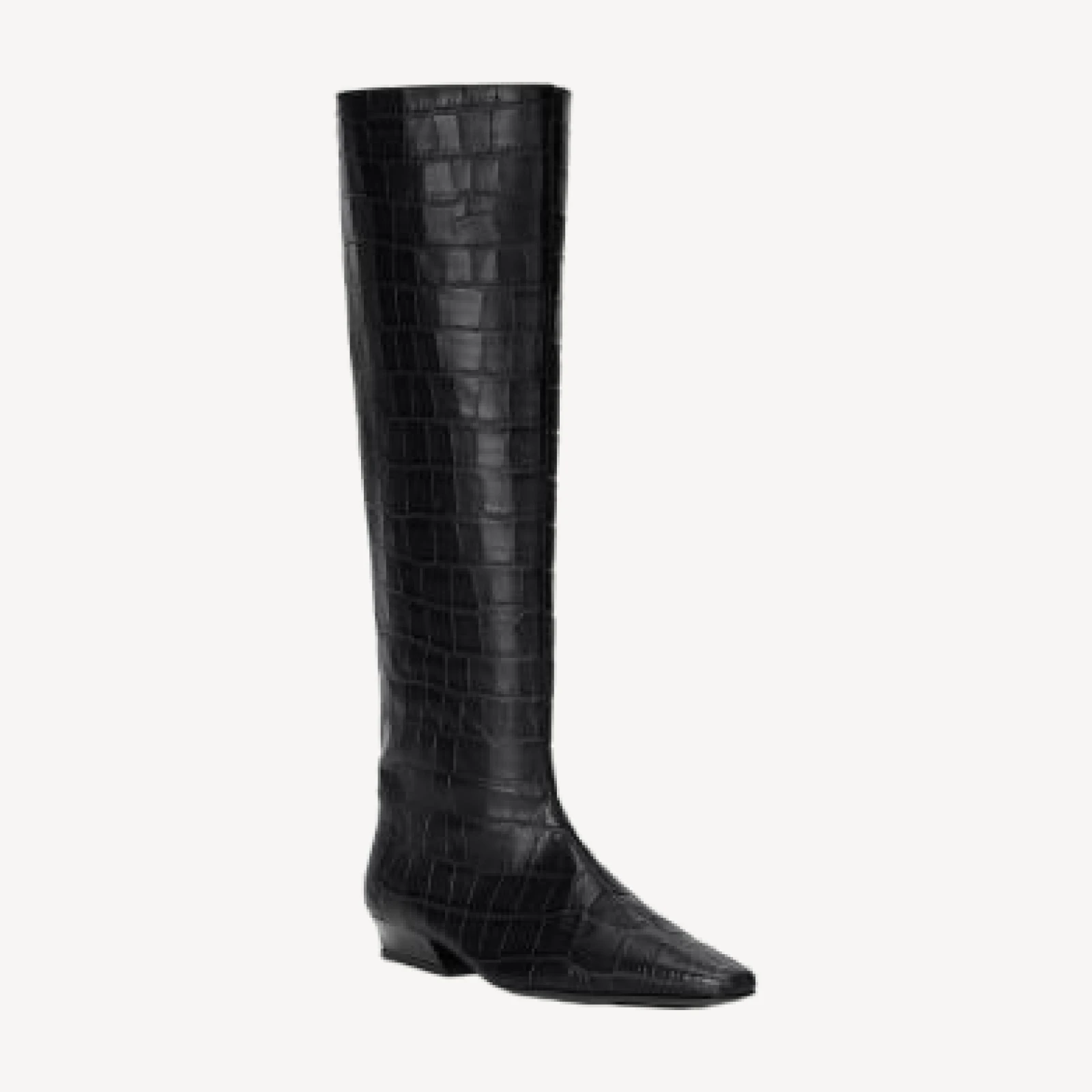 Staud Women's Wally Leather Flat Boots