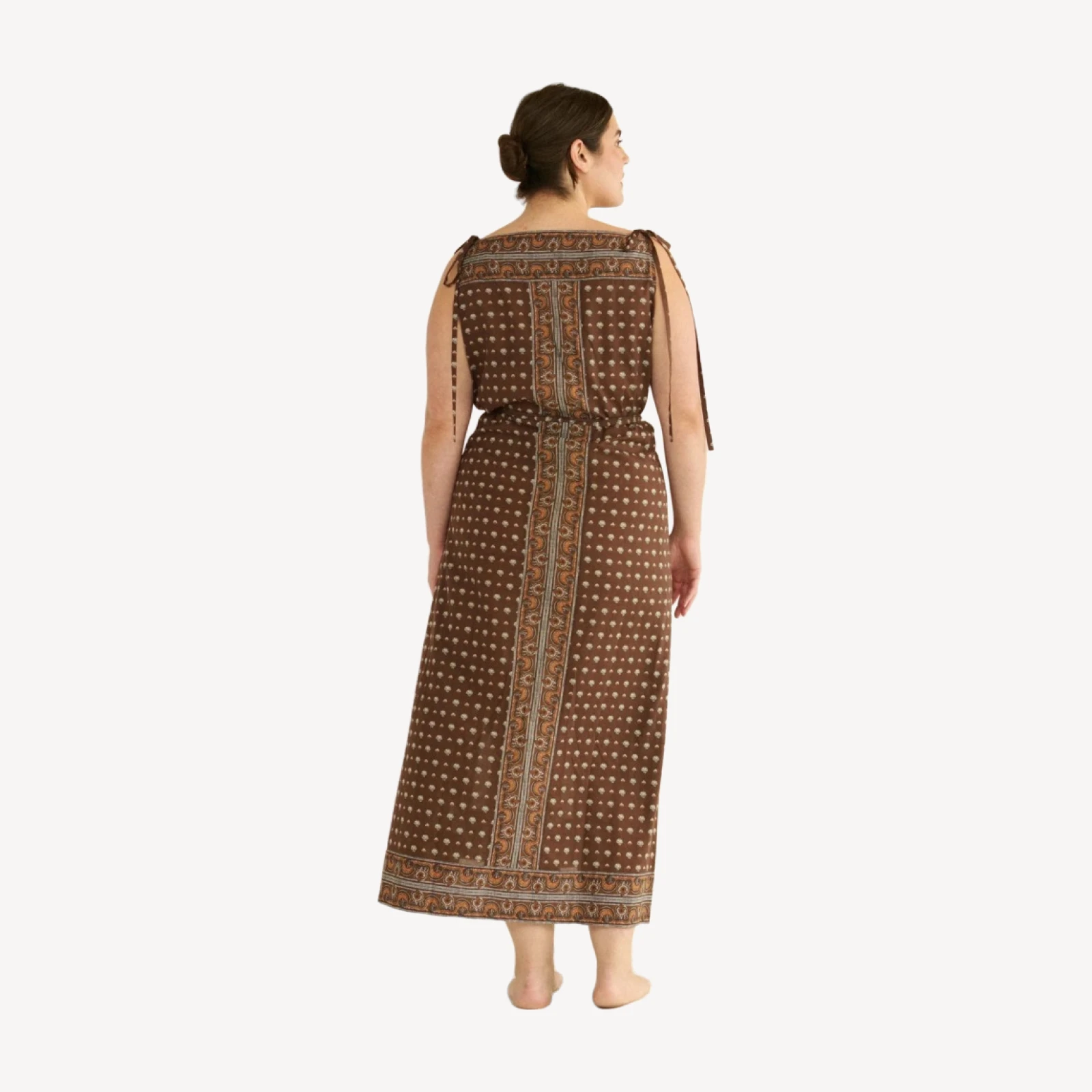 AMARANTE DRESS -- TERRE FOULARD DE LA MER