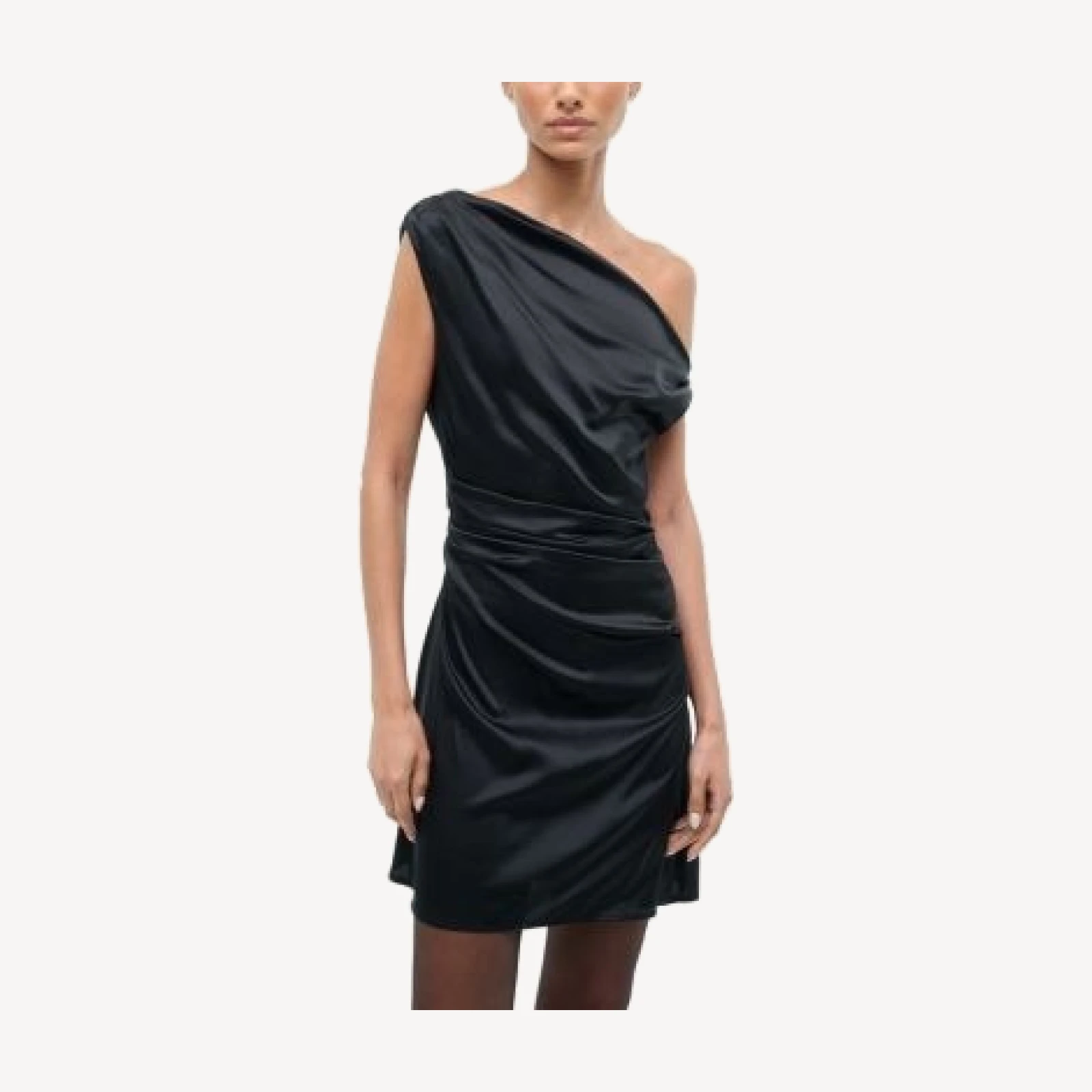 Staud Phare Silk Stretch Mini Dress