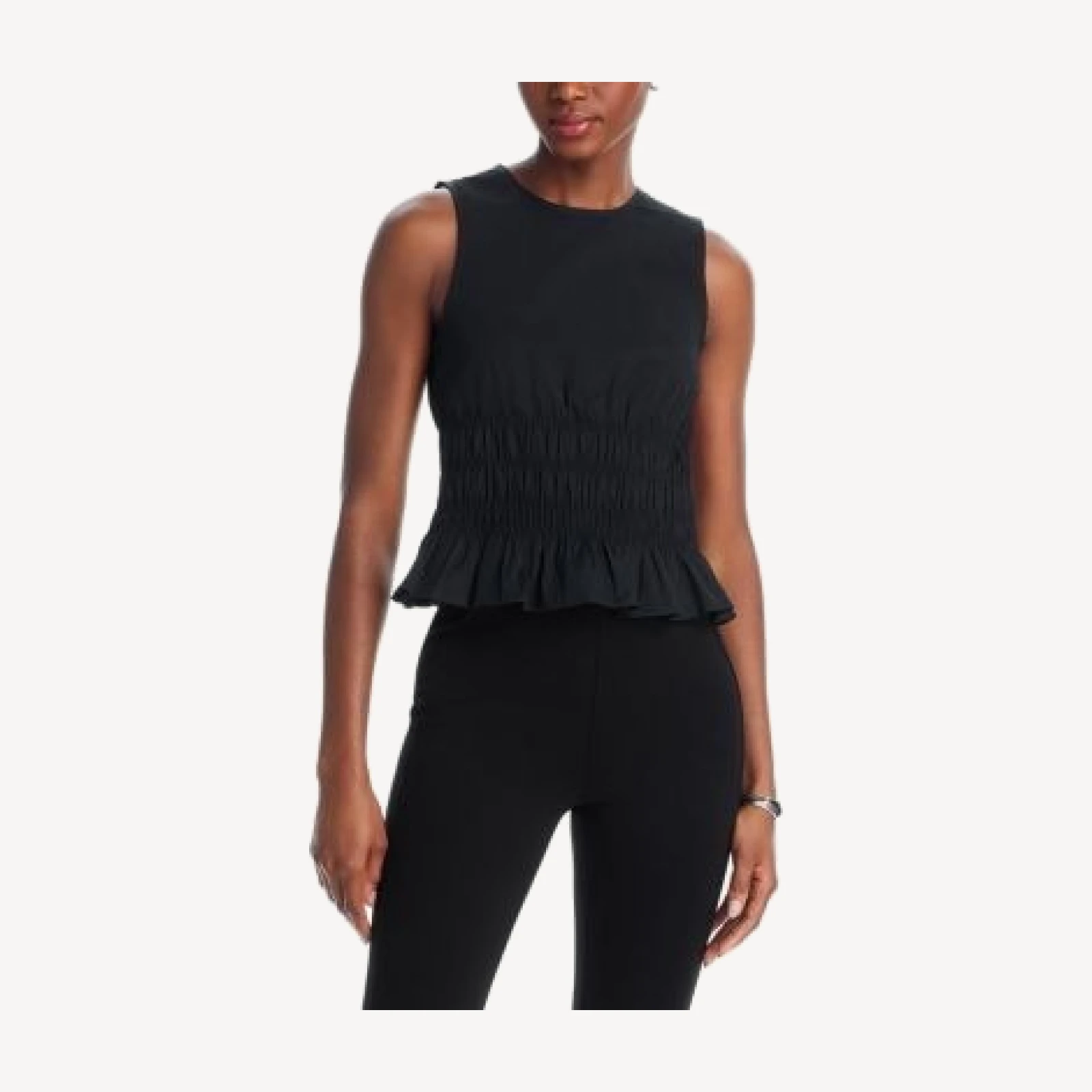 Staud Culver Peplum Top