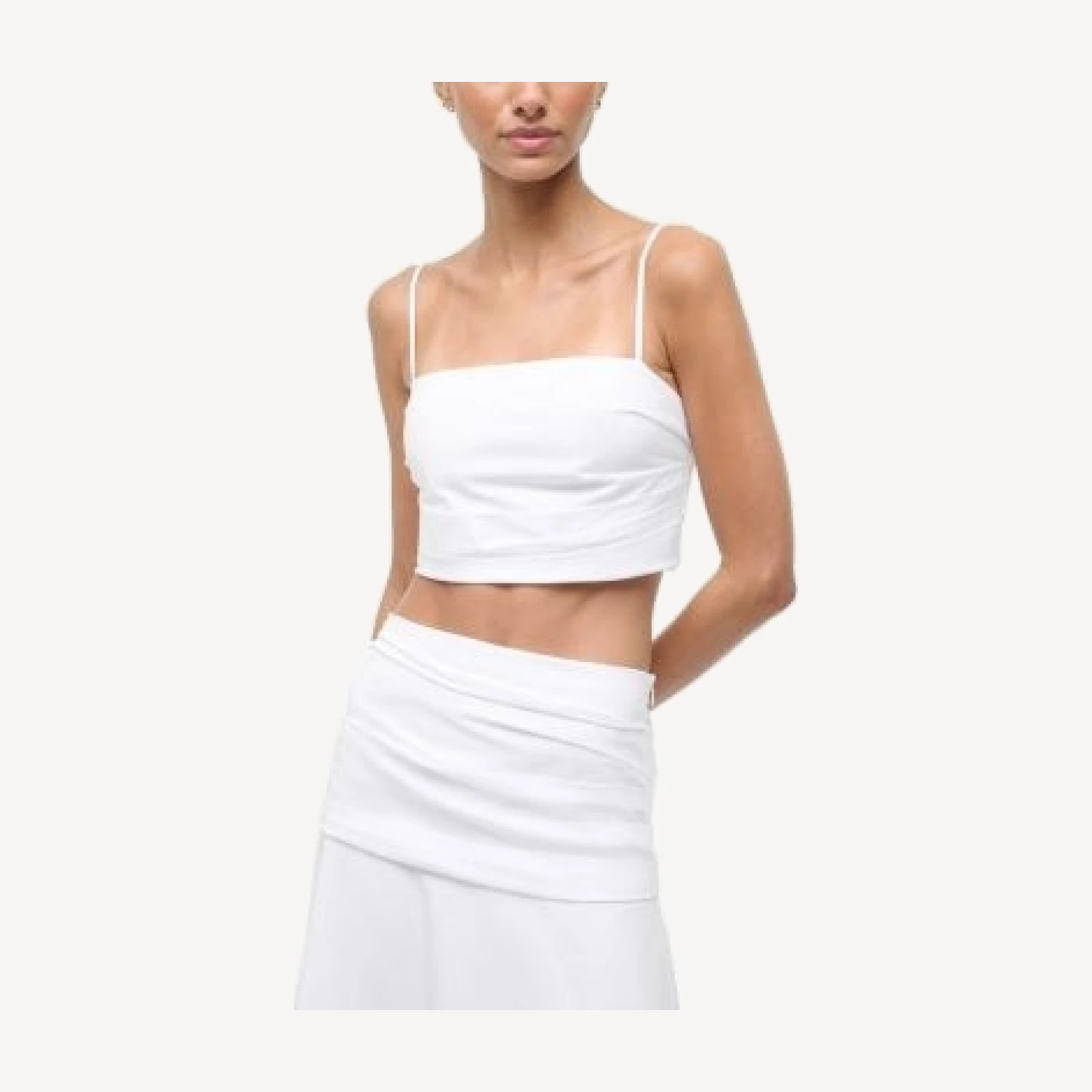Staud Lorenzo Crop Top