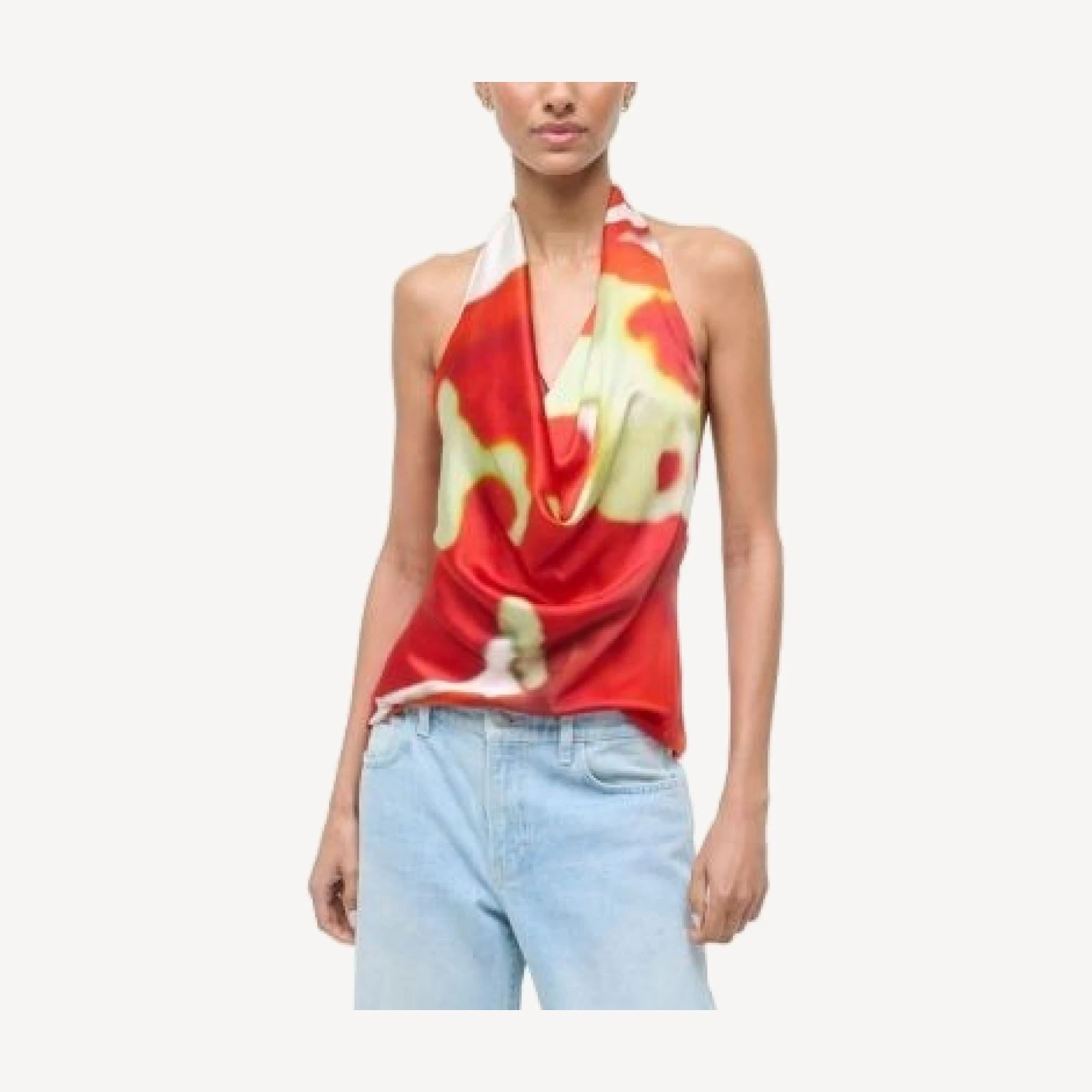 Staud Liora Printed Top