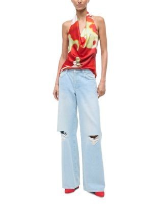 Staud Liora Printed Top