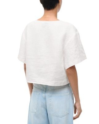 Staud Ava Linen Top