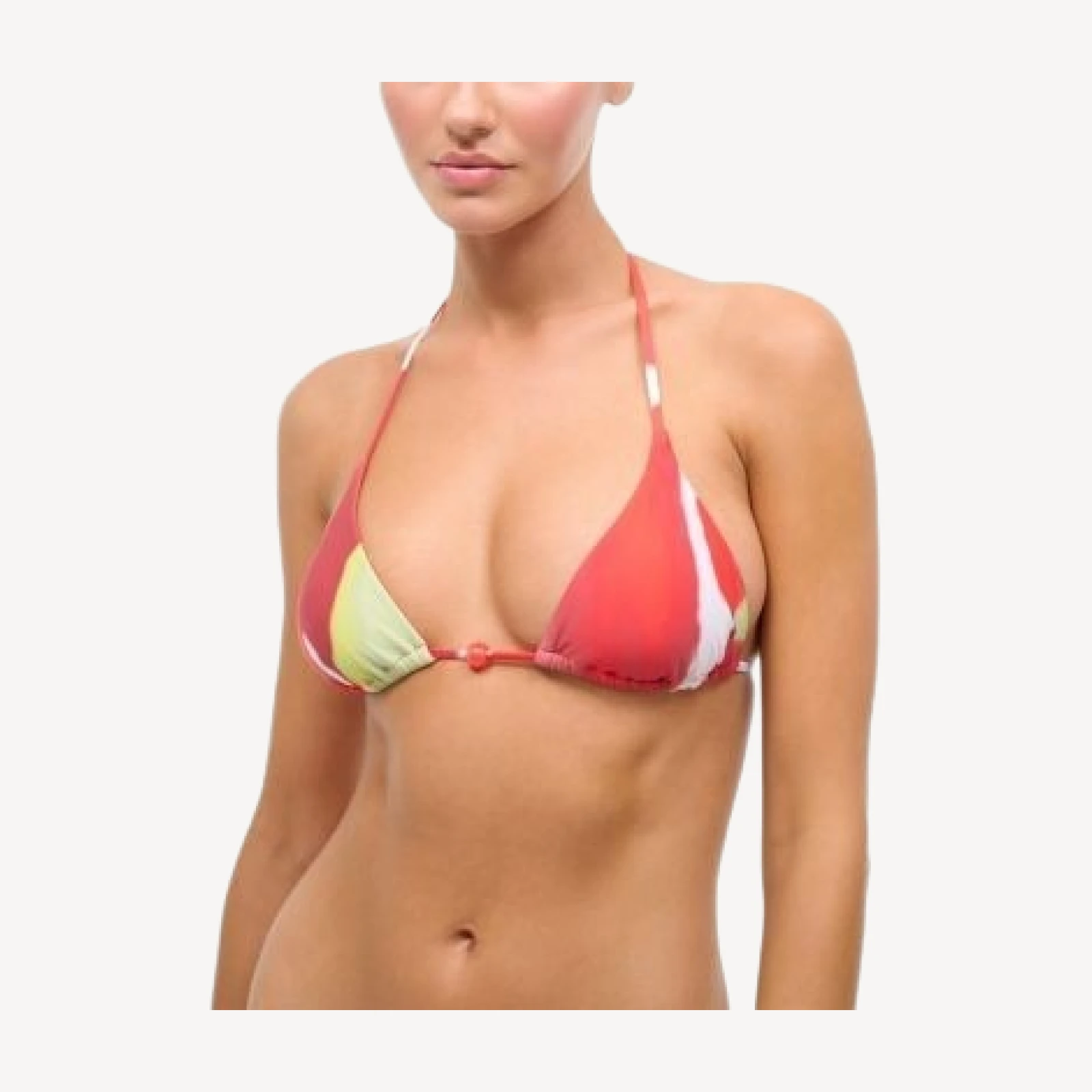 Staud Lido Triangle Bikini Top