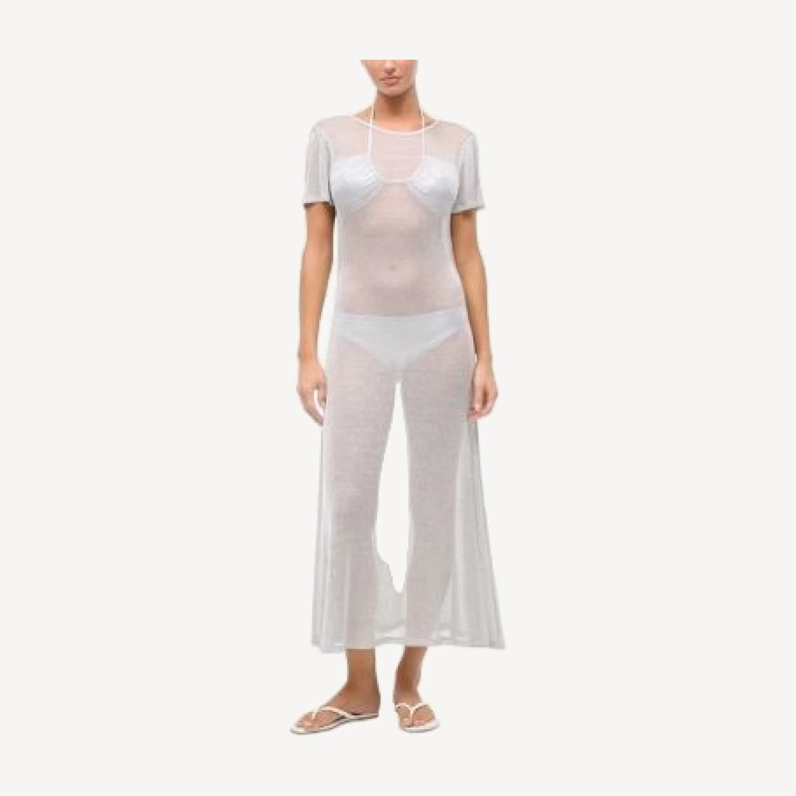 Staud Zinc Dress Swim Cover-Up