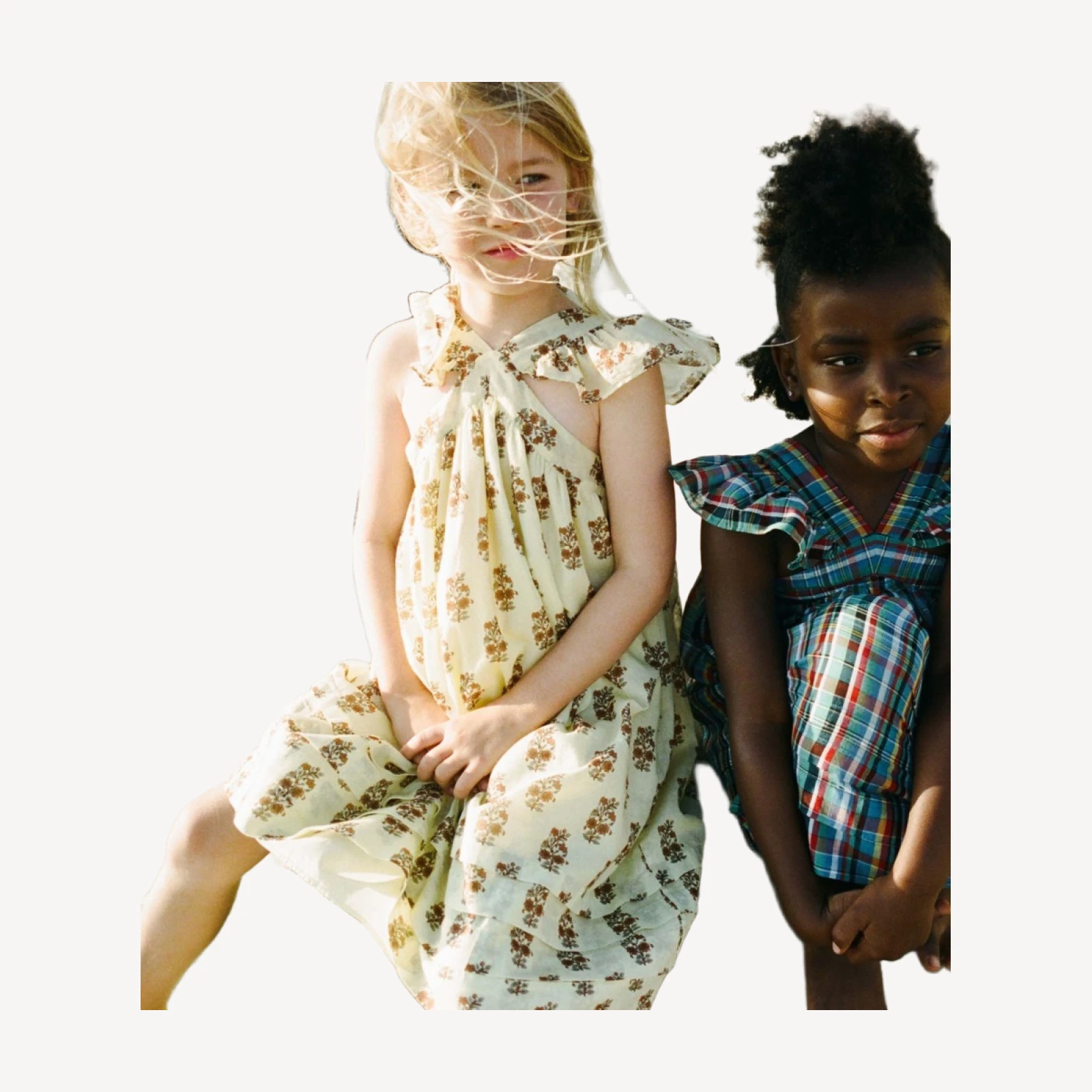 LITTLE NISHA DRESS -- DANDELION GROVE