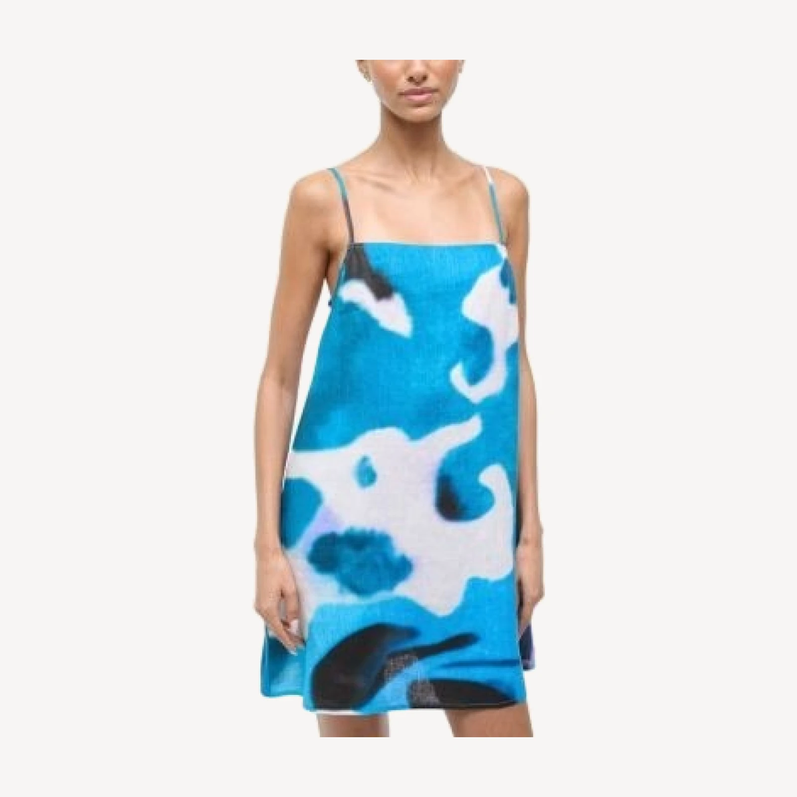 Staud Laura Linen Mini Dress - Exclusive