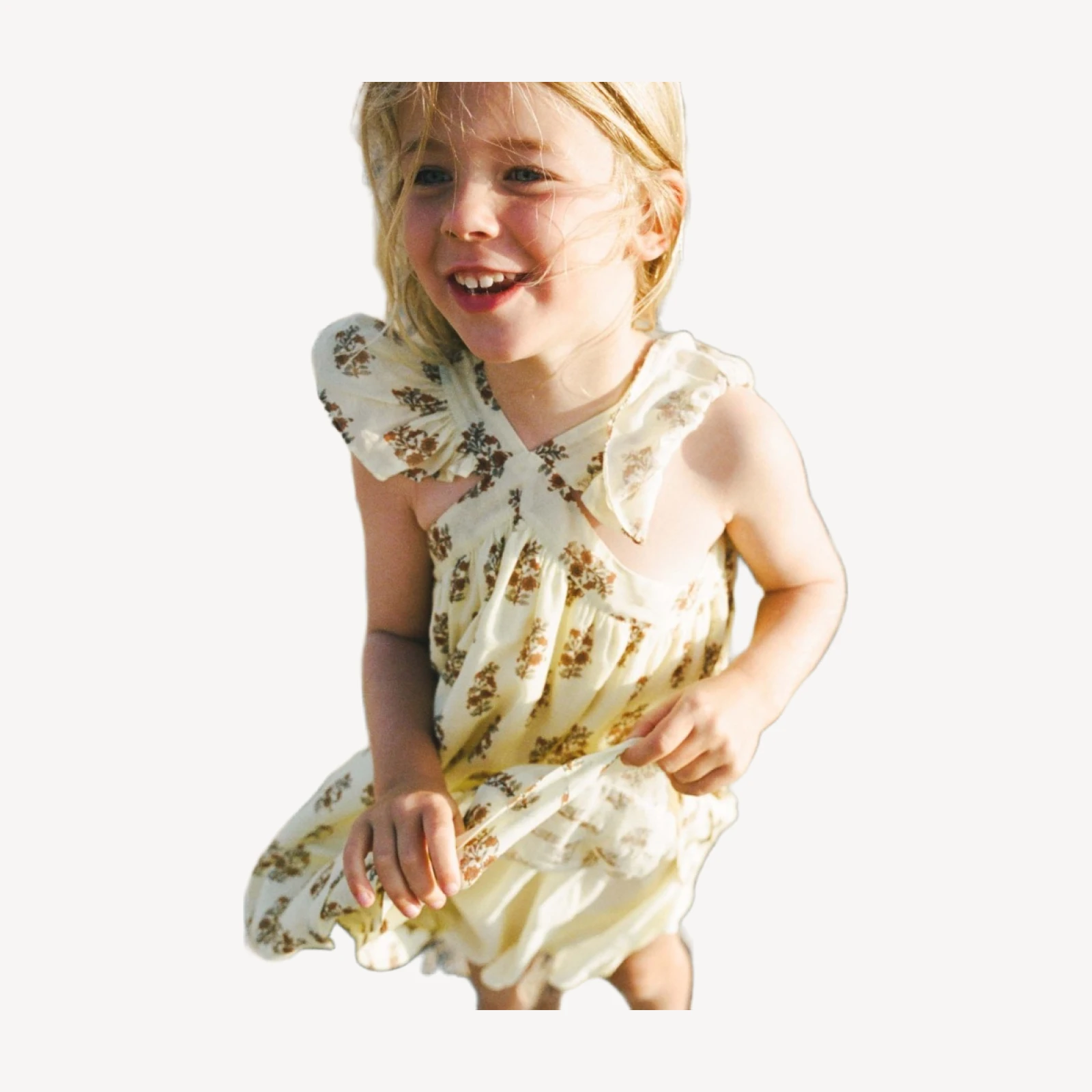 LITTLE NISHA DRESS -- DANDELION GROVE