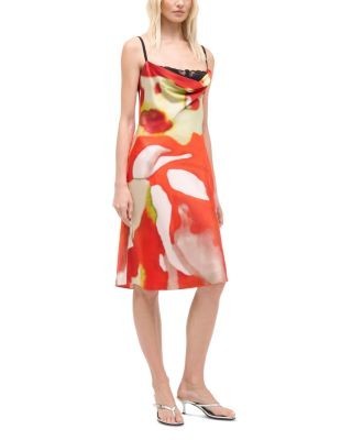 Staud Evangeline Silk Blend Dress