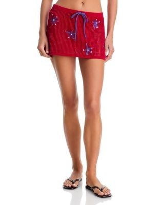 Staud Zya Mini Skirt Swim Cover-Up