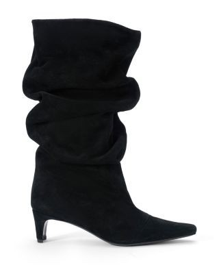 Staud Women's Wally Suede Slouch Boots