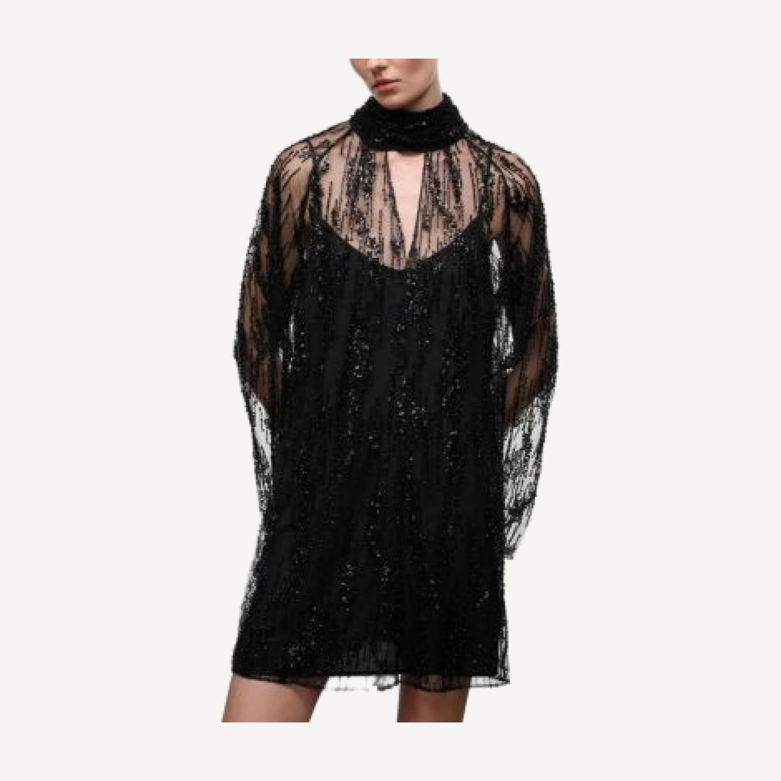Staud Esther Embellished Mini Dress