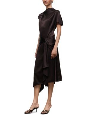 Staud Davina Silk Blend Dress
