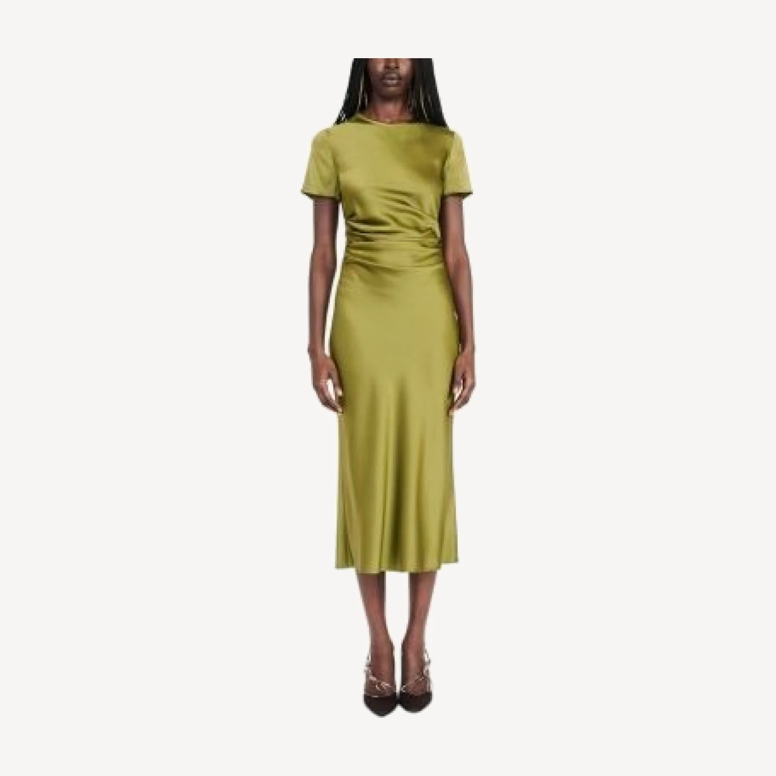 Staud Marcel Silk Blend Dress