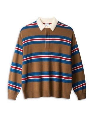 Staud Michael Collared Cashmere Sweater