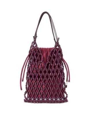 Staud Karla Beaded Bucket Bag