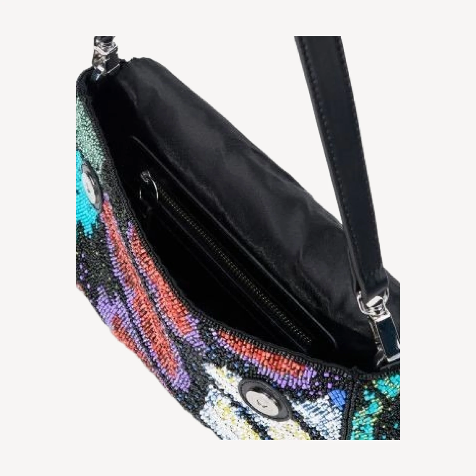 Staud Timmy Sequined Convertible Shoulder Bag