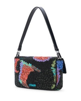 Staud Timmy Sequined Convertible Shoulder Bag