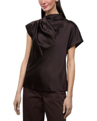 Staud Davina Silk Blend Top