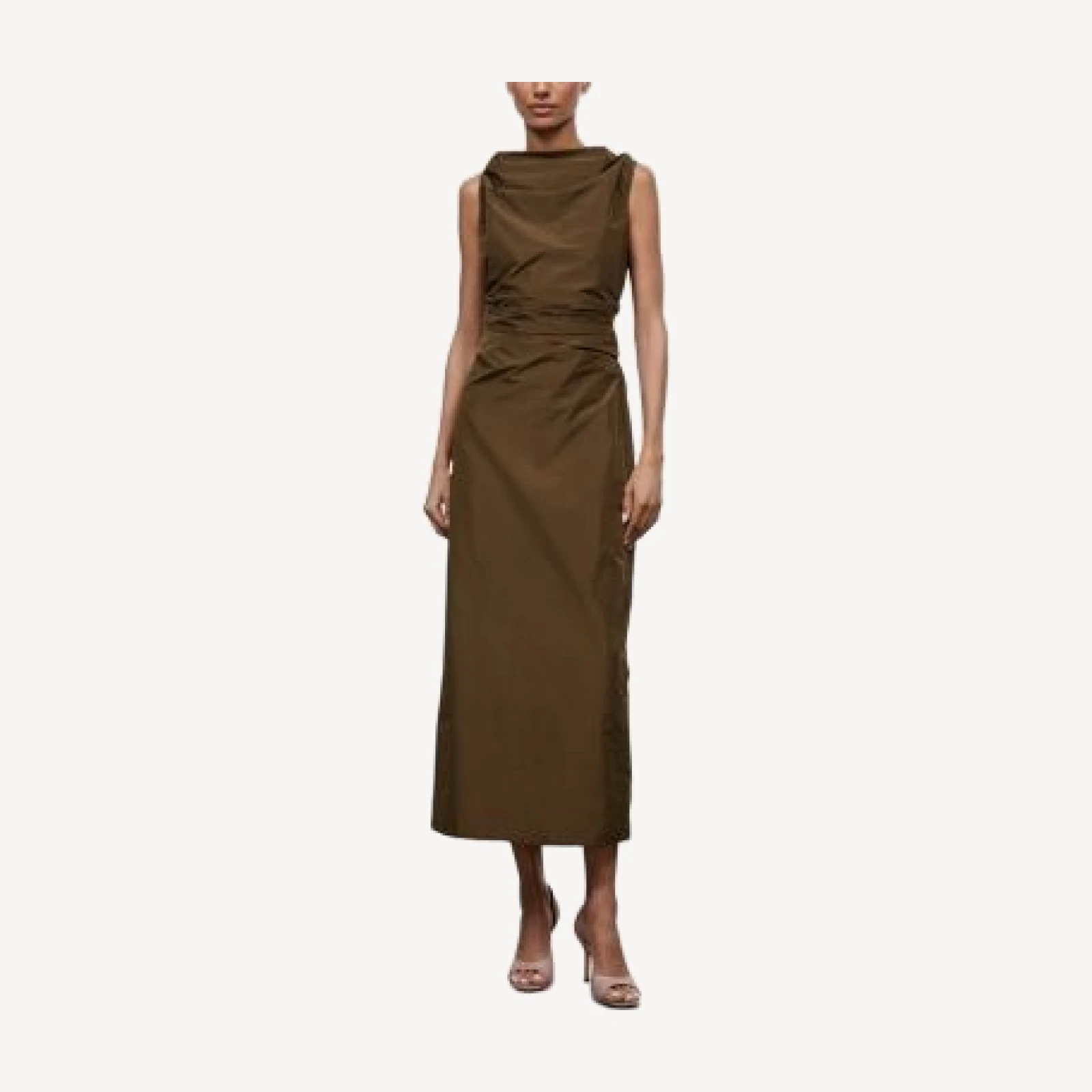 Staud Callie Ruched Dress