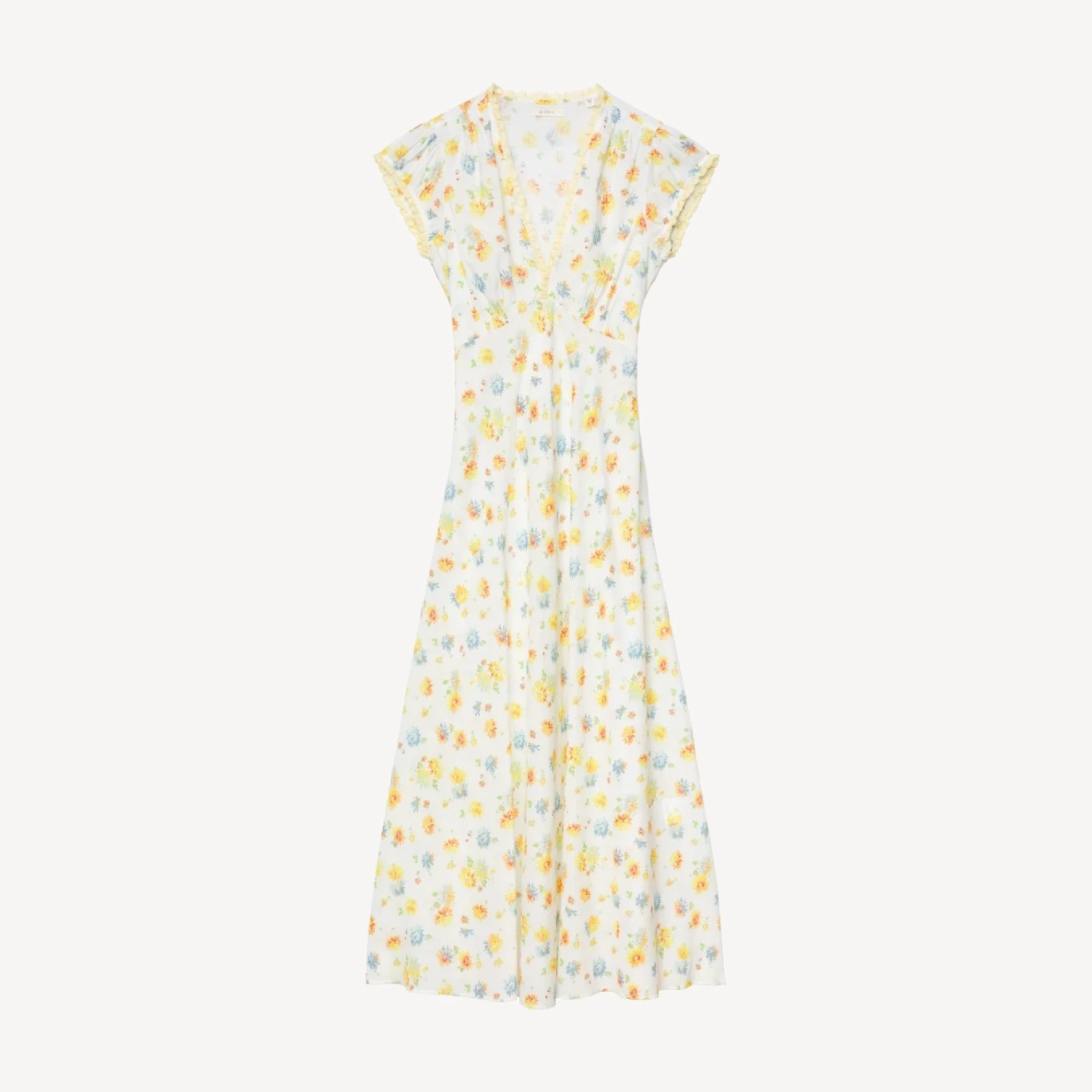 HELIA DRESS -- DAHLIA FLORAL