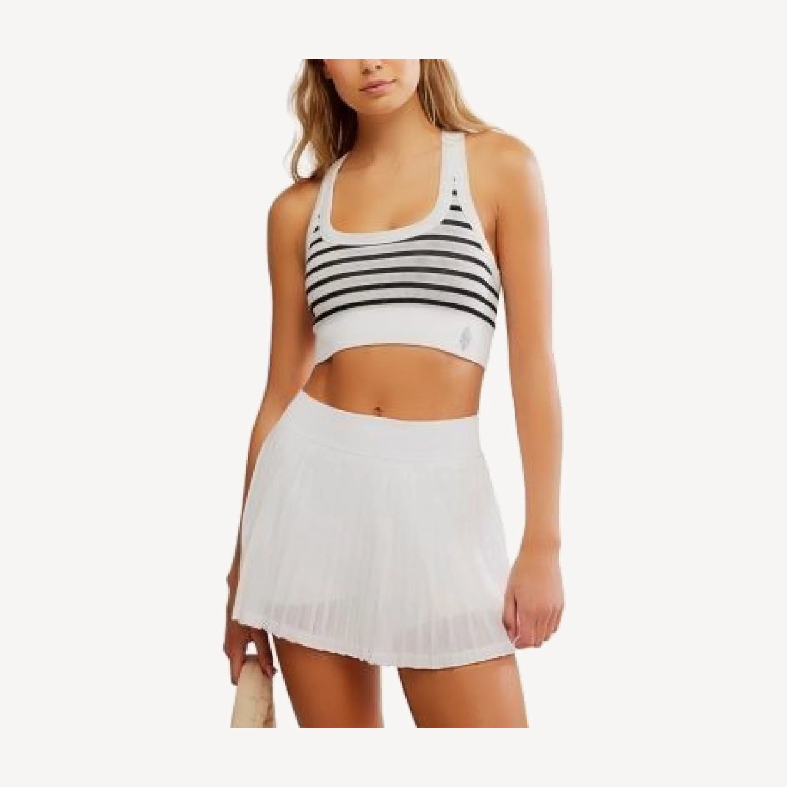Free People Go To Stripe Sports Bra