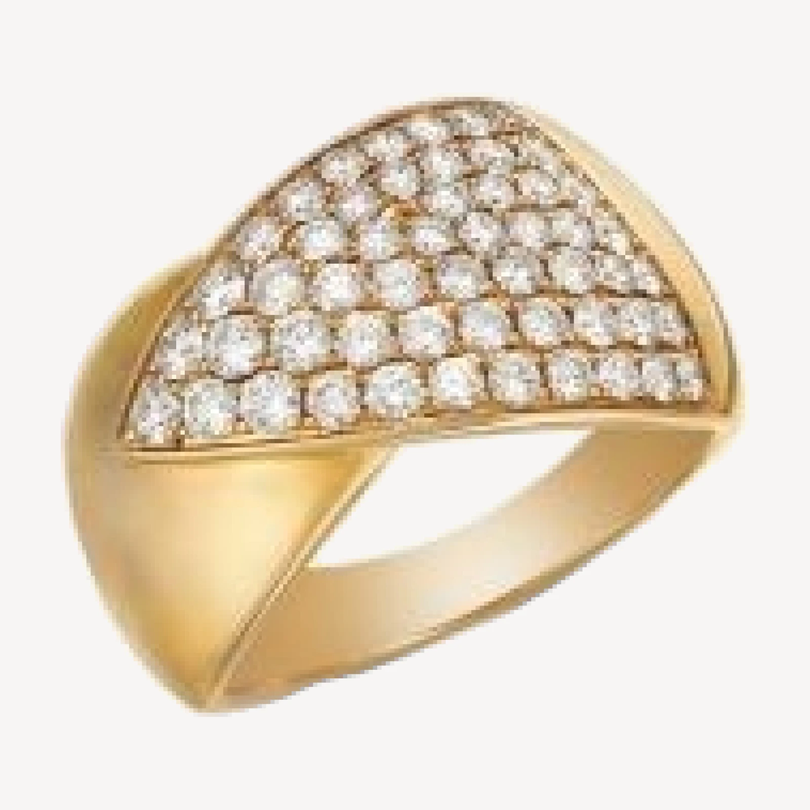 Bloomingdale's Fine Collection Diamond Statement Ring in 14K Yellow Gold, 1.15 tcw