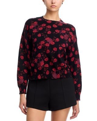Aqua Rose Skull Sweatshirt - Exclusive