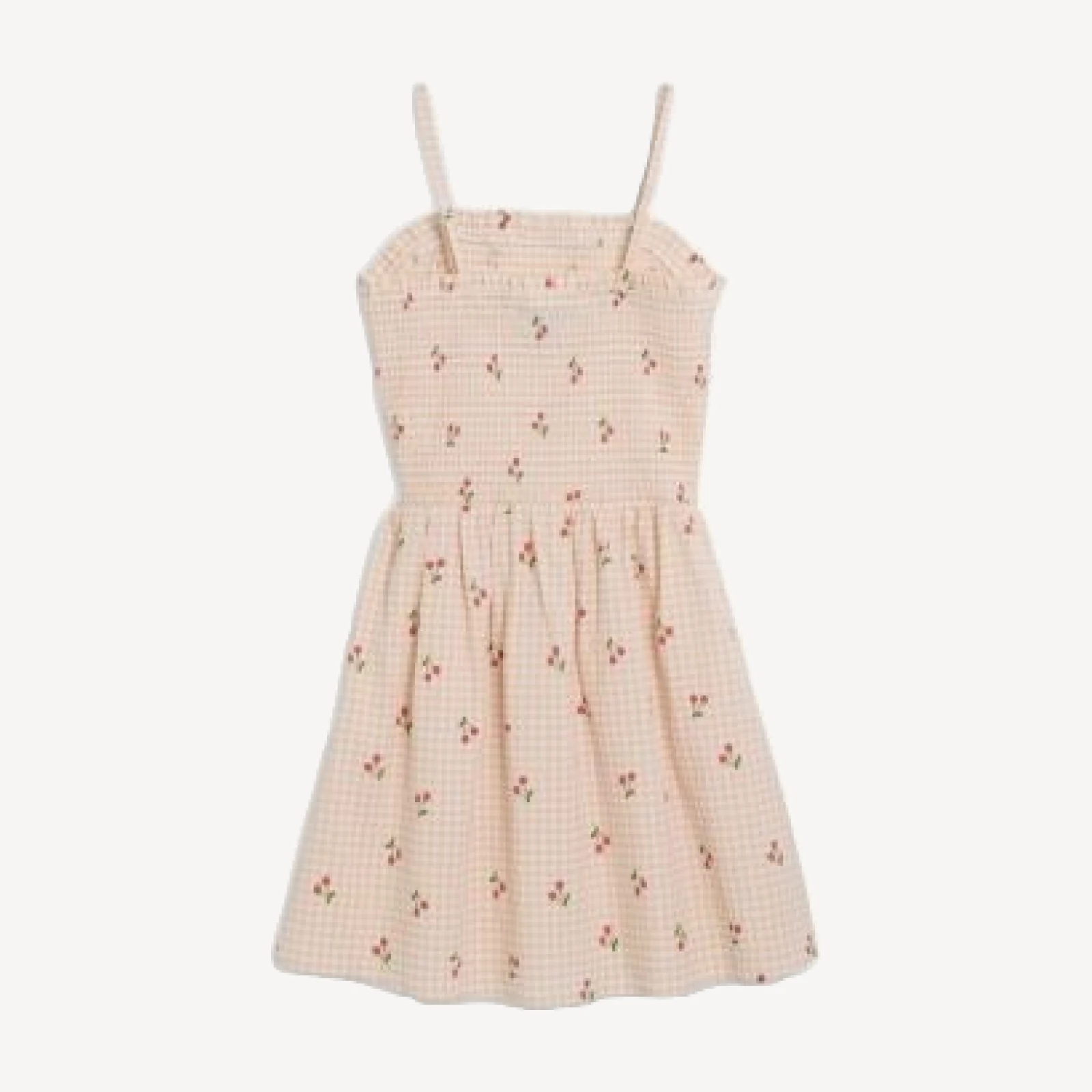 Aqua Girls' Gingham Cherry Dress, Big Kid - Exclusive