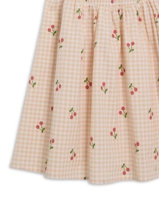 Aqua Girls' Gingham Cherry Dress, Big Kid - Exclusive