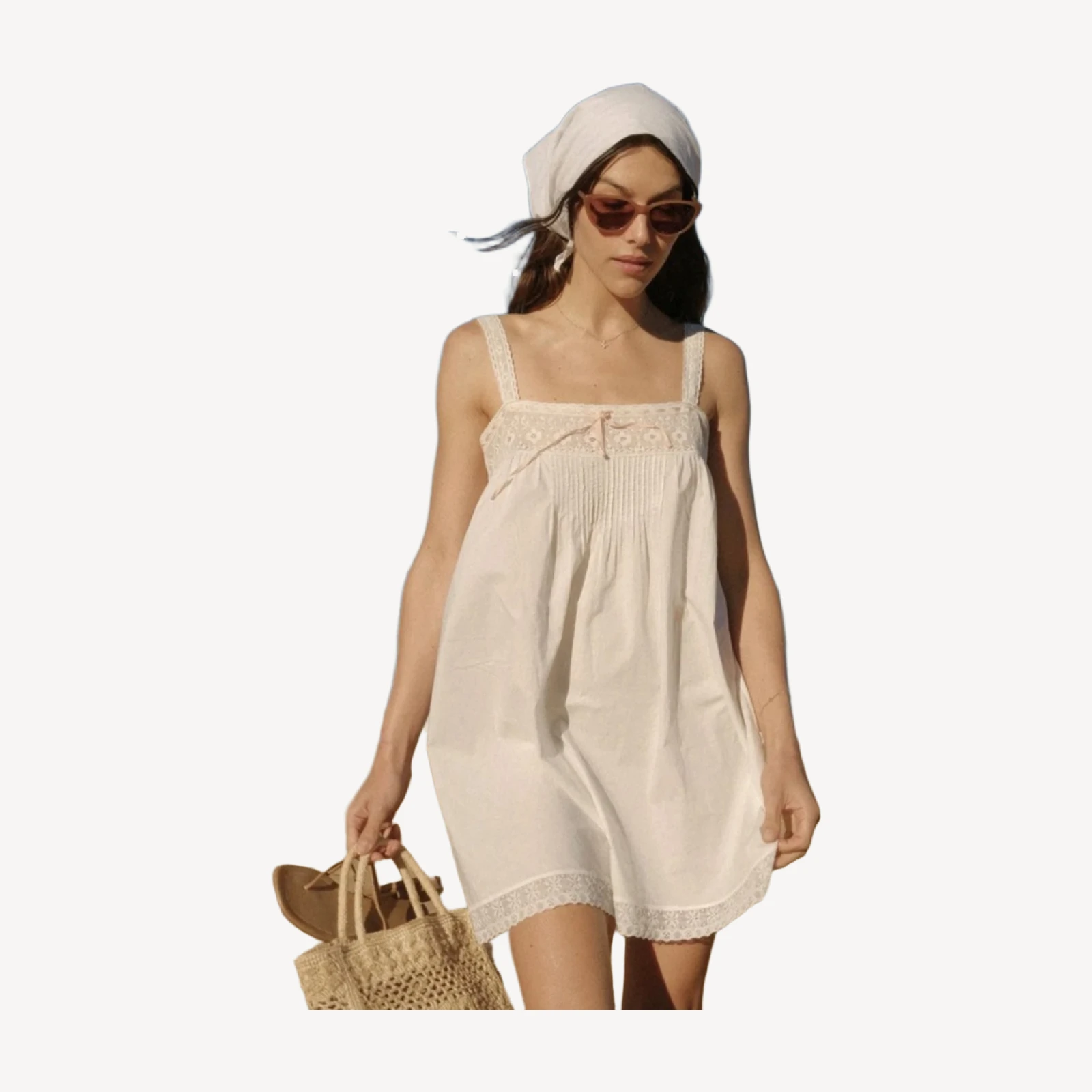 CORDELIA DRESS -- SALT