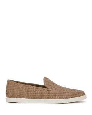 Vince Men's Sonoma Suede Basketweave Loafers