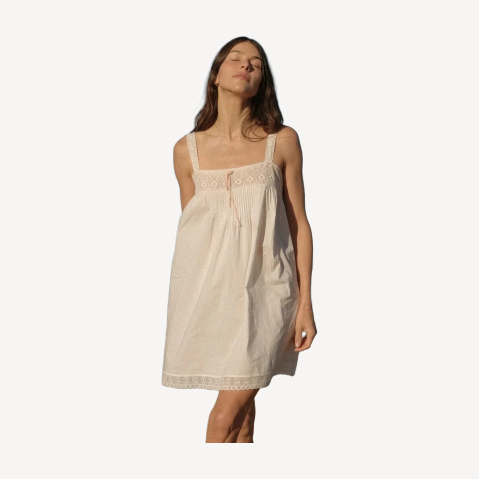 CORDELIA DRESS -- SALT