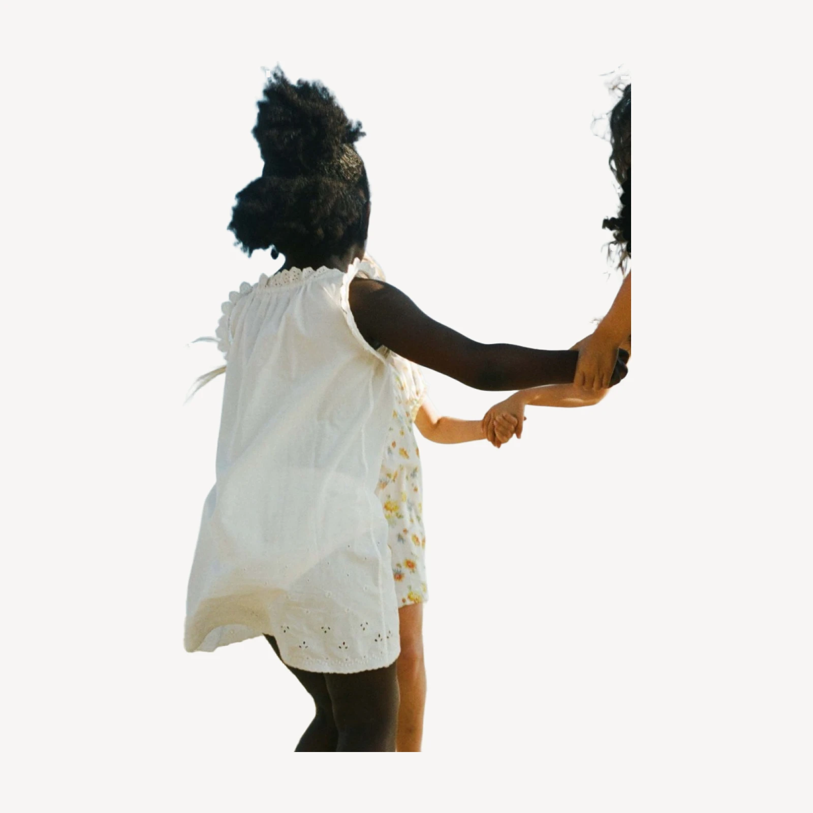LITTLE NESSIE DRESS -- SALT