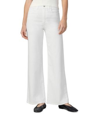 Joe's Jeans The Mia High Rise Wide Leg Petite Jeans in White