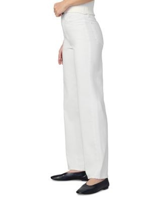 Joe's Jeans The Mia High Rise Wide Leg Petite Jeans in White