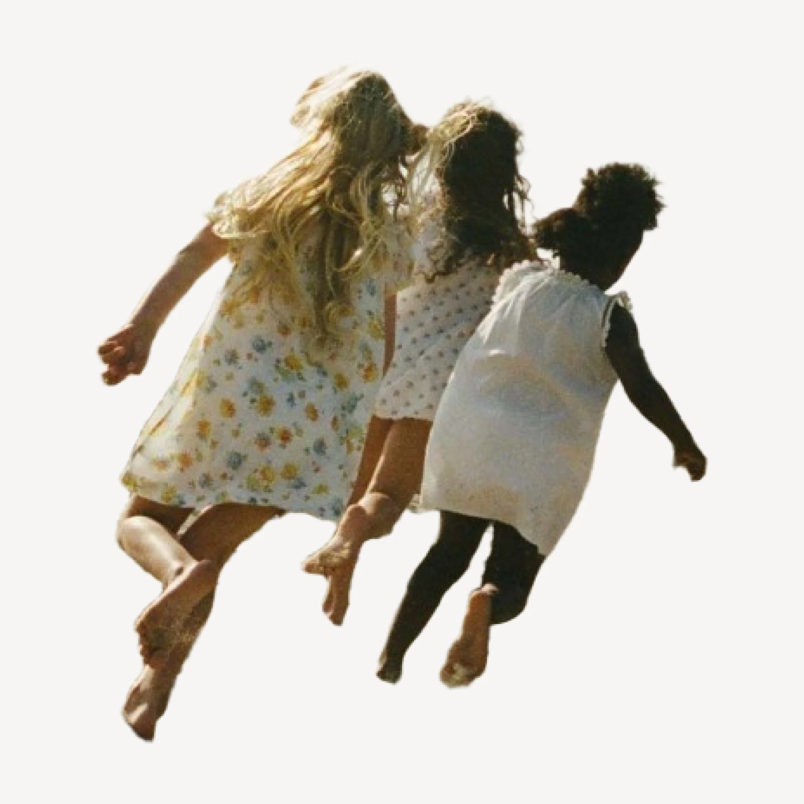 LITTLE NESSIE DRESS -- SALT