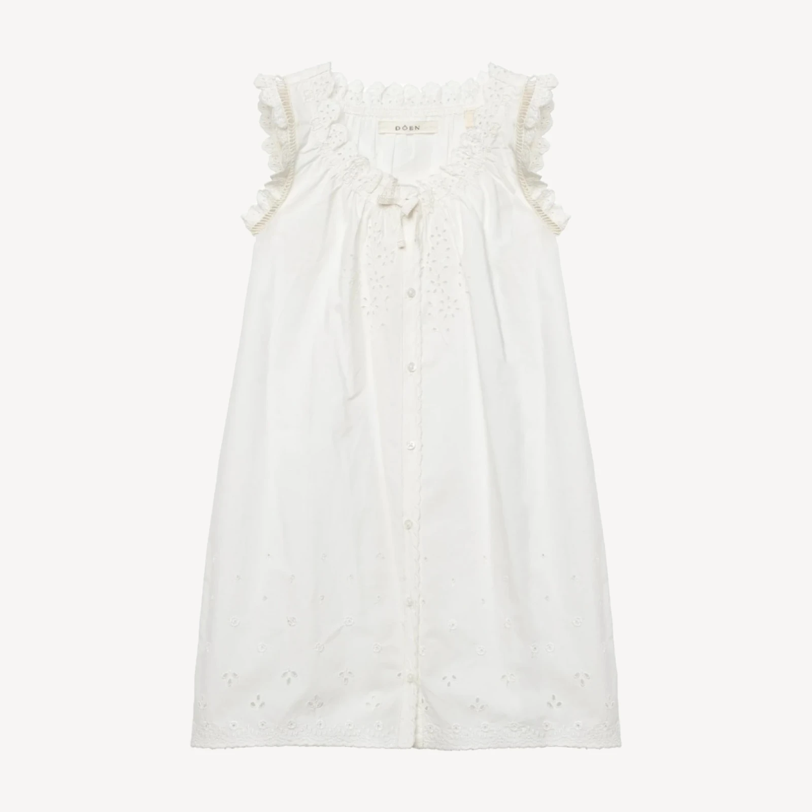 LITTLE NESSIE DRESS -- SALT