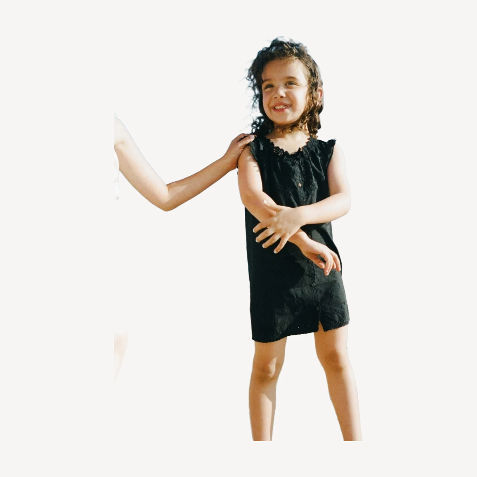 LITTLE NESSIE DRESS -- BLACK